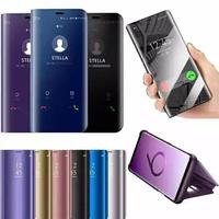 Gambar Xiaomi Redmi Note 9 Flip Smart Cover mirror clear View Full Cover dari Lukman prayetno Kab. Tangerang 1 Tokopedia