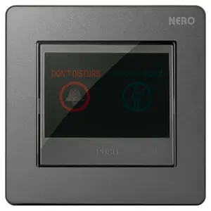 Nero Hotel Entrance Bell Press & Message Indicator - Casa X272