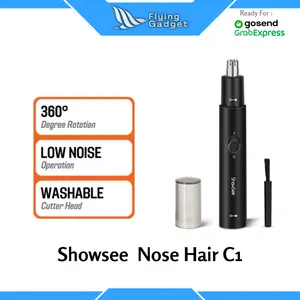 Showsee Electric Nose Hair Trimmer Pencukur Bulu Hidung Original
