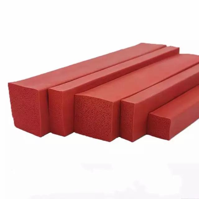 Jual silicone sponge rubber strip 25 x 40mm spon silikon kotak tahan ...