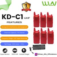 Gambar HT WLN PAKET BUNDLING 6 PCS ( HITAM, MERAH, PUTIH) + CHARGER 6 PORT - Hitam dari WINLAN WLN INDONESIA Kota Administrasi Jakarta Pusat 2 Tokopedia