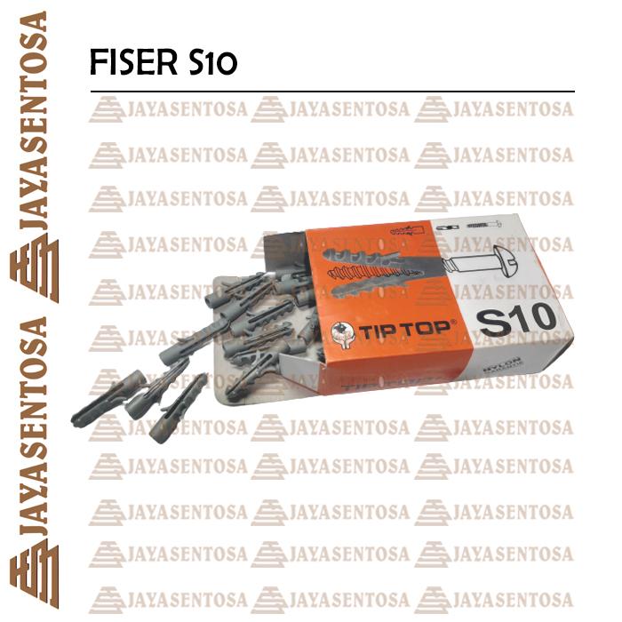 Jual Fiser S10 dan skrup / Tip Top S10 dan stapping isi 50 - Jakarta ...