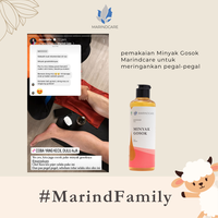 Gambar Minyak Gosok 250ml MARINDCARE Pijat, meredakan pegal, keseleo, luka dari MarindcareOfficial Kota Surabaya 4 Tokopedia