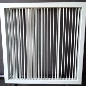 Return Air Grill Ventilasi AC uk. 50 cm x 50 cm warna putih