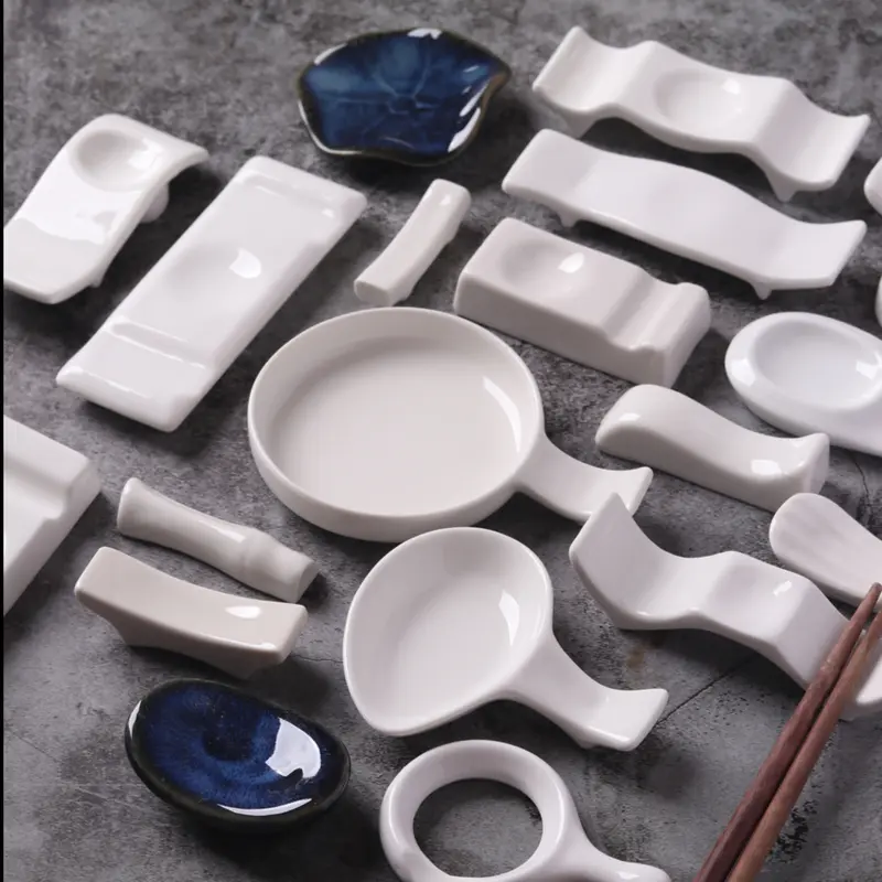 Aneka bentuk Tatakan Sumpit/Chopstick Holder keramik 0