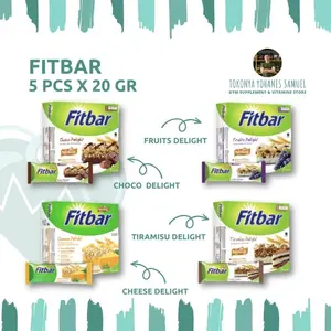 Fitbar Multigrain 1 box isi 5 pcs