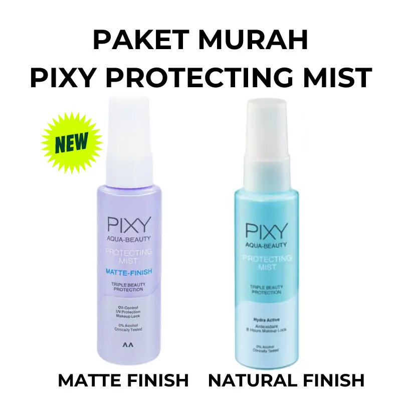 PIXY Aqua beauty Protecting Mist Matte Finish 60ml Setting Spray 1