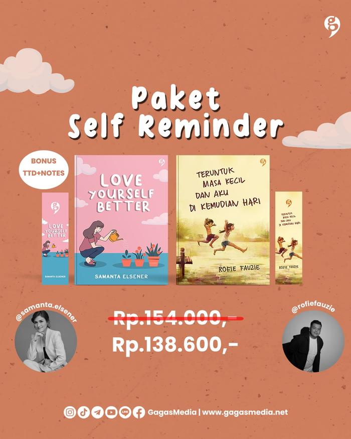 Gambar Pre Order Buku Self Improvement Love Yourself Better - Samanta Elsener dari Bumi Fiksi Makassar Kota Makassar 4 Tokopedia