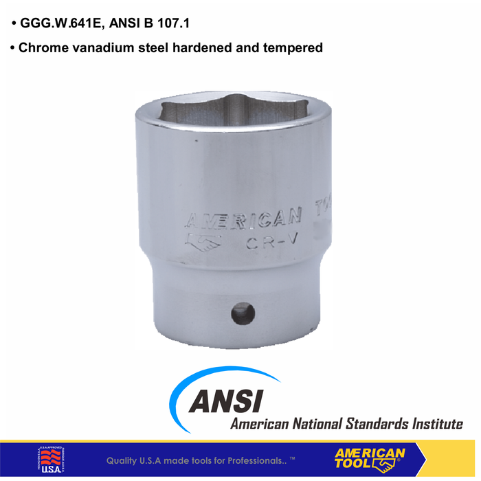 Gambar 3/4" DR 12PT mata socket 38 mm American Tool 8958239 dari American Tool & Secure Store Kab. Tangerang Tokopedia