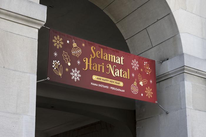 Gambar Cetak Spanduk/Banner Natal dan Tahun baru - NTL 1, 3x1 m dari Nex Printshop Kota Tangerang Selatan 5 Tokopedia
