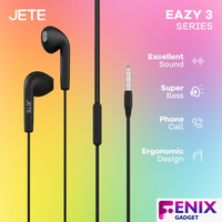 Gambar Headset Earphone JETE Eazy Candy 3 - Garansi 2 Tahun - WHITE dari Fenix Gadget Kota Semarang 2 Tokopedia