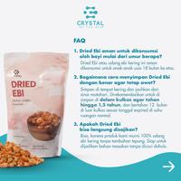Gambar Dried Ebi / Udang Ebi Kering Bebas Kotoran, Pemutih & Pengawet dari Crystal of the Sea_NEW Kota Administrasi Jakarta Pusat 3 Tokopedia