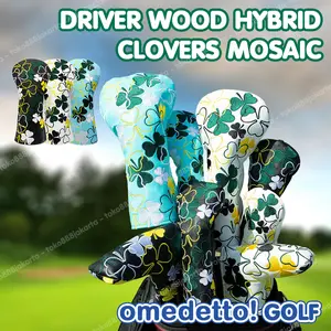 GOLF DRIVER WOOD HYBRID IRON PUTTER CLOVERS LUCKY