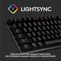 Gambar LOGITECH G512 CARBON ROMER-G TACTILE RGB GAMING MECHANICAL KEYBOARD dari Click & Go Tokopedia Kota Bandung 3 Tokopedia
