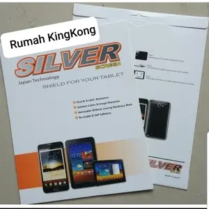 SILVER Clear Advan Tablet T2 New Bening Clear Anti Gores