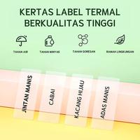 Gambar Niimbot N1/B18 Kertas Label Transfer Panas Transparan Tahan Air & Tidak Pudar Kompatibel dengan Printer B18/N1 Label Bening Putih dan Kabel - Transparan14x30 dari Niimbot Official Shop Kab. Tangerang 3 Tokopedia