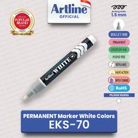 Gambar ARTLINE Spidol Permanent Marker White Colour EKS-70 dari Artline Indonesia Kota Surabaya 1 Tokopedia