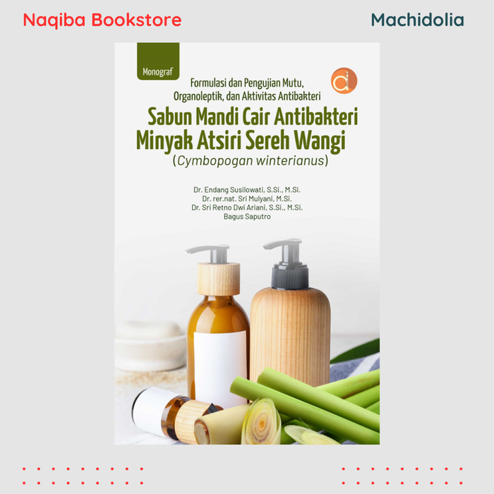 Gambar Deepublish Buku Sabun Mandi Cair Antibakteri Minyak Atsiri Sereh Wangi dari MACHIDOLIA Kab. Sleman Tokopedia