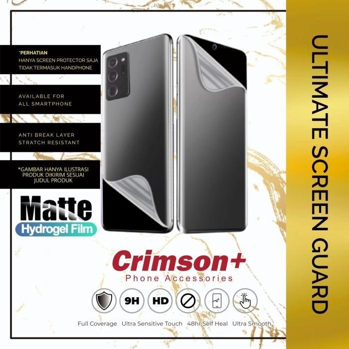Gambar SAMSUNG A53 5G HYDROGEL MATTE NON GLARE DOFF ANTI GORES NON GLASS FULL dari xNimitz Kota Administrasi Jakarta Barat Tokopedia