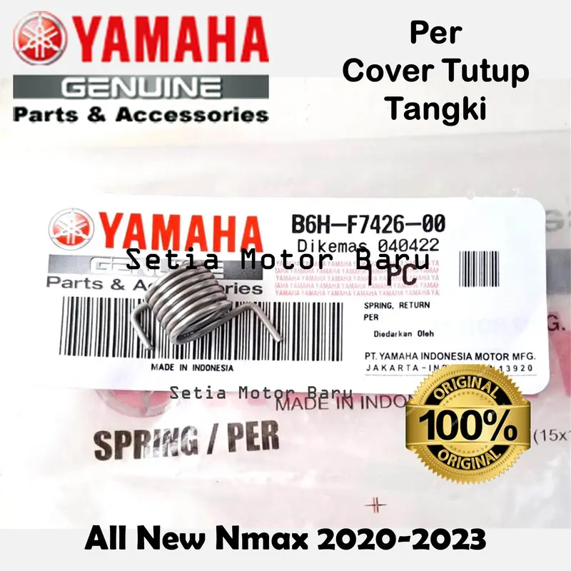 Per Cover Tutup Tangki All New Nmax N Max 2020-2023 Asli Yamaha