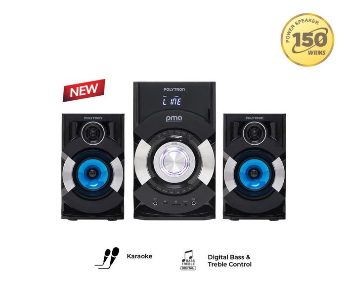 Gambar POLYTRON SPEAKER MULTI MEDIA BLUETOOTH PMA9527B dari UFO ELEKTRONIK SEMARANG Kota Semarang Tokopedia