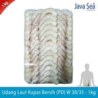 Gambar Udang Laut Kupas Bersih PD W 30/35 pack 1kg Java Sea dari JAVA SEA Kab. Tangerang 1 Tokopedia