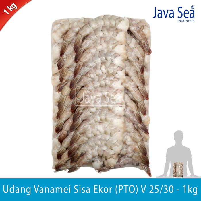 Gambar Udang Vanamei Sisa Ekor PTO V 25/30 pack 1kg Java Sea dari JAVA SEA Kab. Tangerang Tokopedia