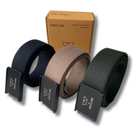 Gambar EMOLINE Gipsy Cotton Belt - Ikat Pinggang Pria - Coklat dari emoline Kota Administrasi Jakarta Barat 5 Tokopedia