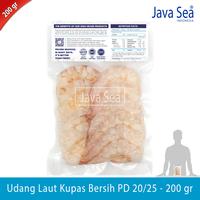 Gambar Udang Laut Kupas Bersih PD 20/25 pack 200gr Java Sea dari JAVA SEA Kab. Bekasi 2 Tokopedia