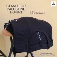 Gambar Kaos Stand for Palestine - S dari Aali Daily Moslemwear Kab. Bantul 4 Tokopedia