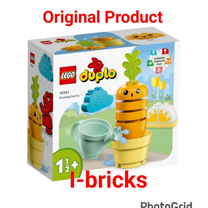 Gambar LEGO Duplo 10981 Growing Carrot dari I-Bricks Kota Administrasi Jakarta Utara Tokopedia