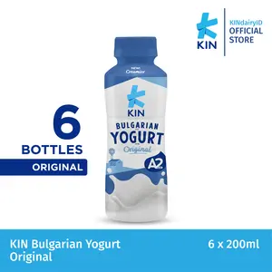KIN BULGARIAN YOGURT ORIGINAL (6 x 200 mL)