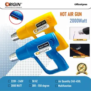 Heat Gun 2000watt / Hot Air Gun / Blower Udara Panas / Alat Pemanas