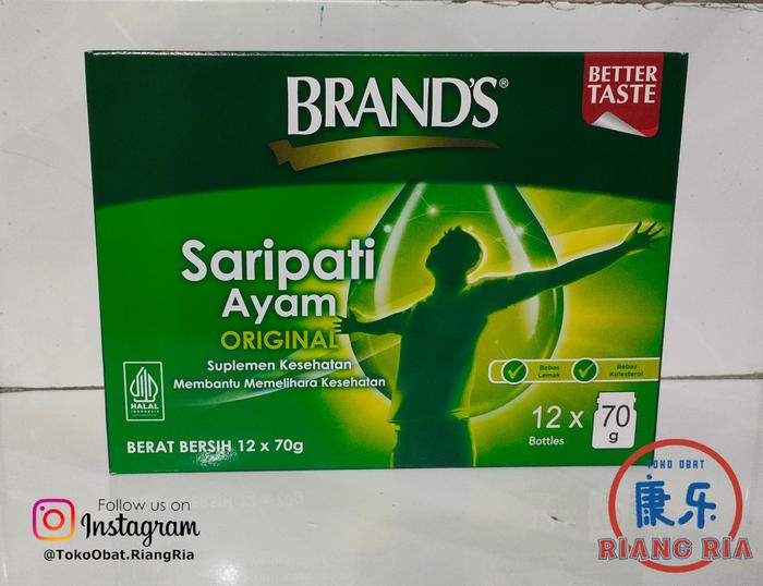 Gambar Brands saripati ayam Brand sari pati ayam ORIGINAL 70gram dari TO Riang Ria Kota Administrasi Jakarta Utara Tokopedia