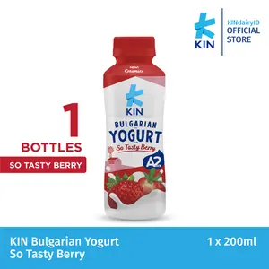 KIN BULGARIAN YOGURT STRAWBERRY 200 ML