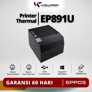 printer thermal 80mm auto cutter