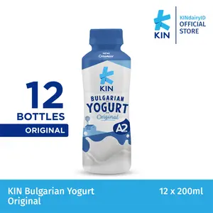 KIN BULGARIAN YOGURT ORIGINAL (12 x 200 mL)