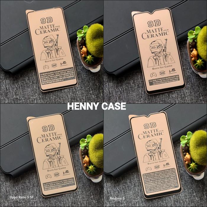 Gambar TEMPERED GLASS FULL COVER CERAMIC MATTE ANTI MINYAK ALL TYPE GROSIR dari Henny Case Jakarta Barat Tokopedia