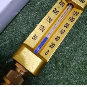 Thermometer Stick Kuningan Drat 1/2" inch 120° C