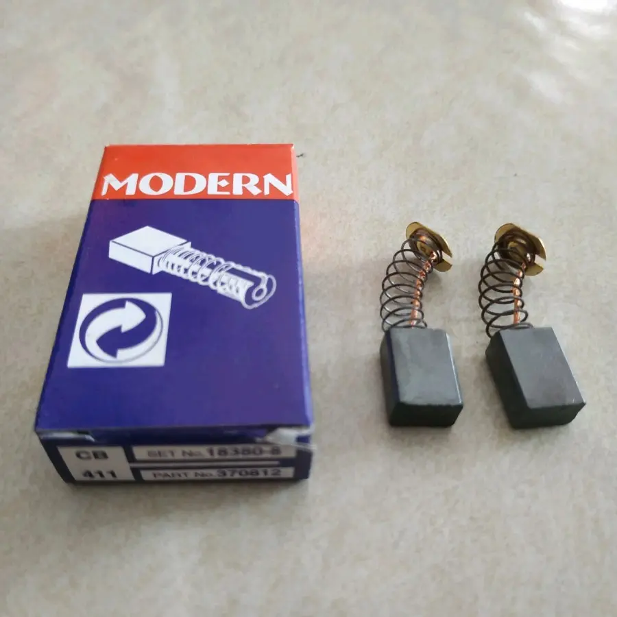 Carbon Brush CB Kul Spul Arang Modern 411 CB411 Mesin Gerinda M2300B