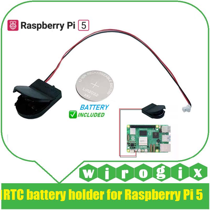 RTC Battery Powerr for Raspberry Pi 5 - Shop | Tokopedia