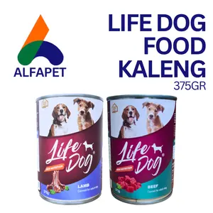 LIFE DOG 375gr KALENG MAKANAN ANJING semua umur