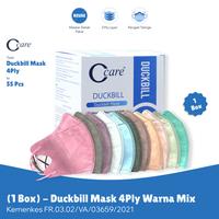 Gambar DUCKBILL 4PLY CCARE ISI 50pcs - PUTIH dari Ccare Indonesia Kota Administrasi Jakarta Pusat 2 Tokopedia