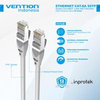 Gambar Vention 30M Kabel LAN Gigabit Ethernet RJ45 Cat6a SSTP S/FTP - IBH dari specialdealshop Kota Administrasi Jakarta Pusat 1 Tokopedia