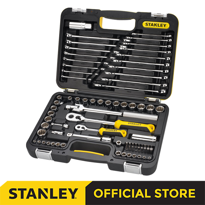 Gambar Stanley Mechanical Tool & Wrench Set 79 pcs STMT82780-LA dari Stanley ID Kota Administrasi Jakarta Barat Tokopedia