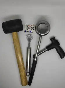 1 set 4pcs Alat Pembuka Batok Kelapa Muda/ Coconut Hammer