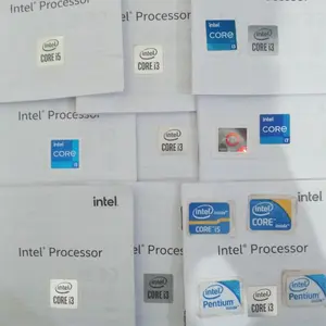 Stiker Logo Intel Core i3 i5 i7 Gen 10