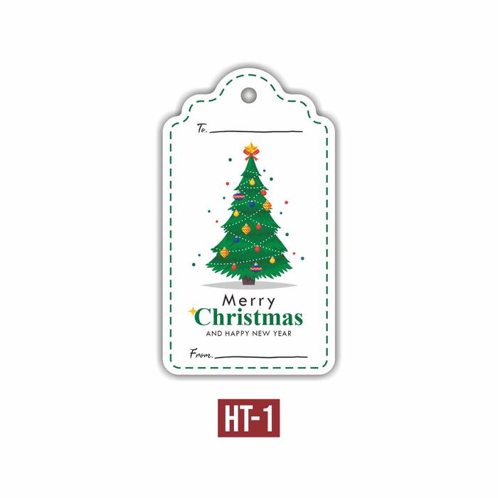 Gambar Hang Tag Natal Christmas - HT-1, 5x9cm dari Nex Printshop Kota Tangerang Selatan 3 Tokopedia