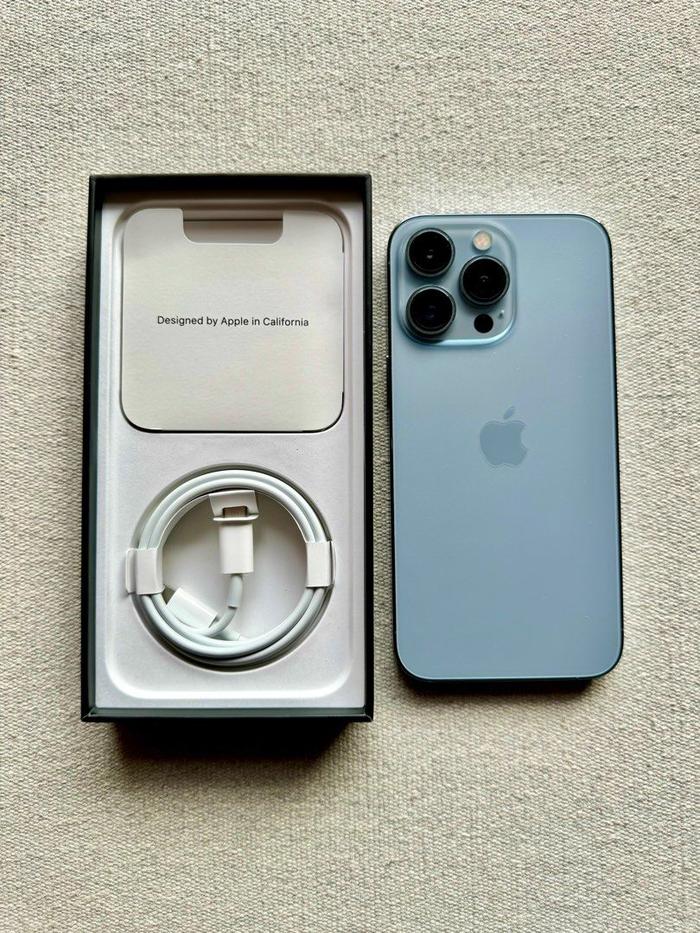 Gambar IPHONE 13 PRO 256 SIERRA BLUE ZPA dari wielsbeke batam Kota Batam Tokopedia