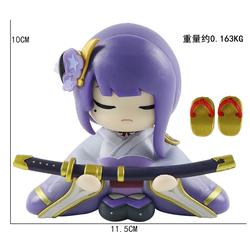 Genshin Impact Raiden Shogun Anime Figure Modèle Jouets, Périphérique de Jeu, Ei Beelzebul, Piazza The Knife Statue  26